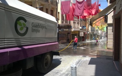 Sacyr cobrará 111 millones de euros por limpiar las calles y recoger la basura de Guadalajara