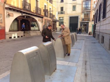 Acabados y operativos los 65 contenedores soterrados del casco histórico