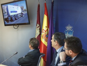 Presentación de los avances tecnológicos introducidos en el servicio de limpieza y recogida de residuos sólidos urbanos, Antonio Gutiérrez, director general de Valoriza